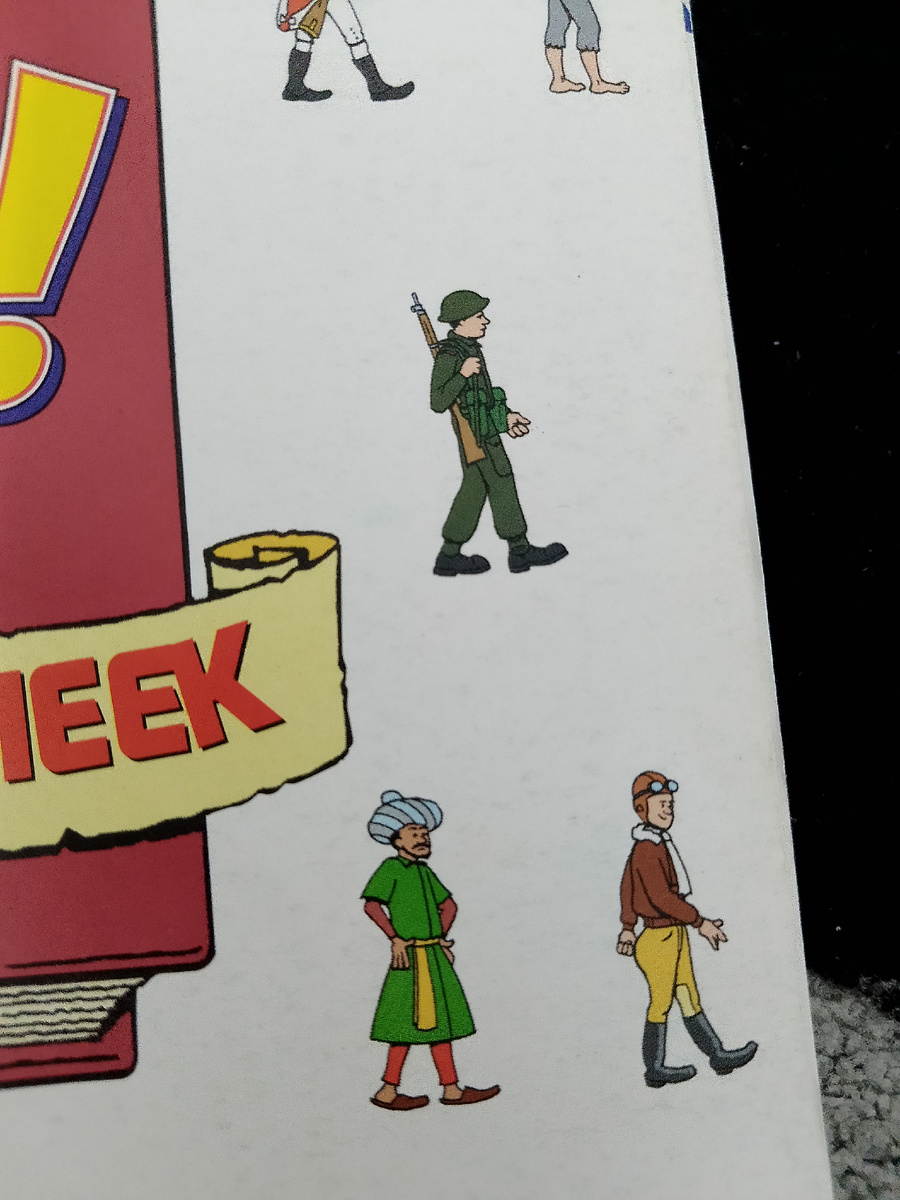 Чудесные человечки- символы каждой эпохи. Сыну очень нравится их рассматривать