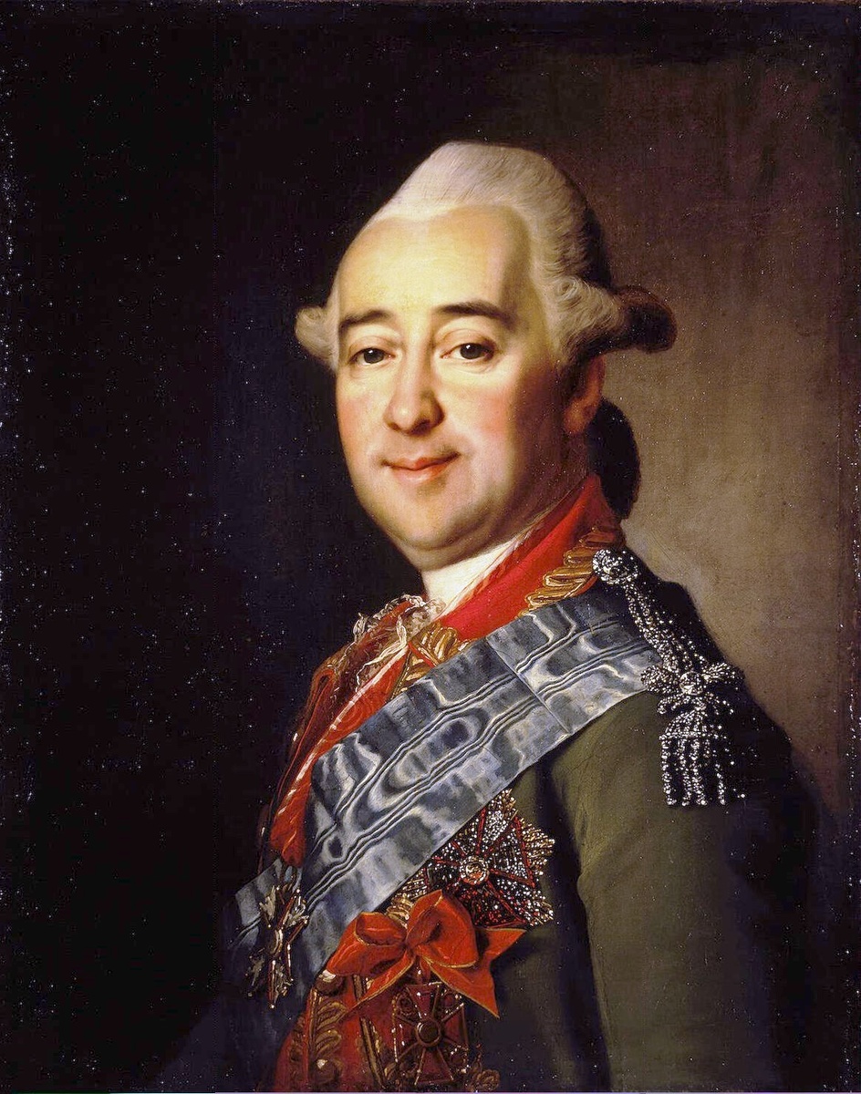 Portrait of Mikhail Krechetnikov (худож. Д. Г. Левицкий)