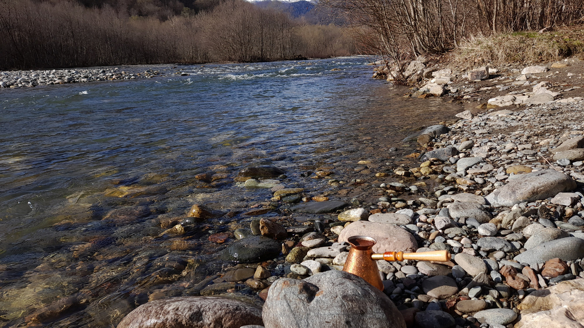 Красавица Малая Лаба и наша турка-путешественница