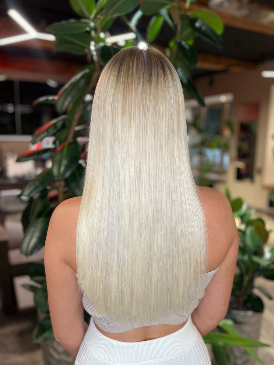 Волосы после ухода 