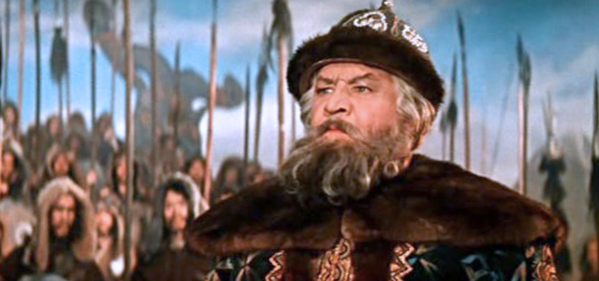 Кадр из фильма «Илья Муромец» (1956) режиссёра Александра Птушко