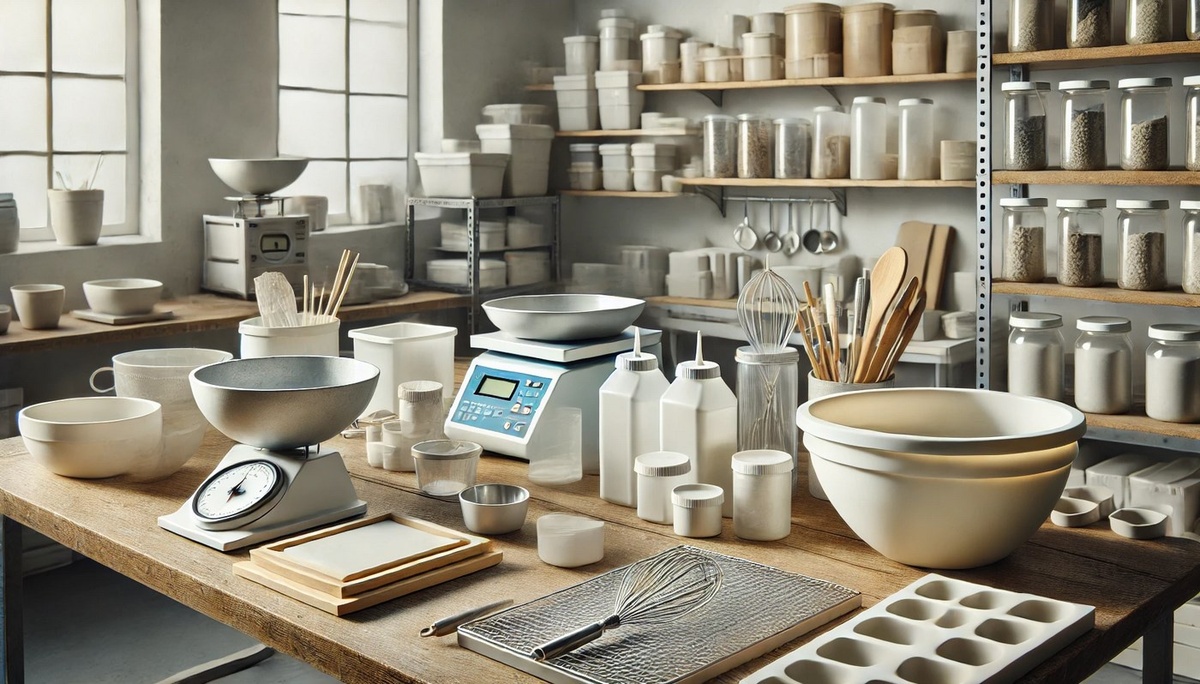 Вот так видит ИИ место для работы с гипсом :)