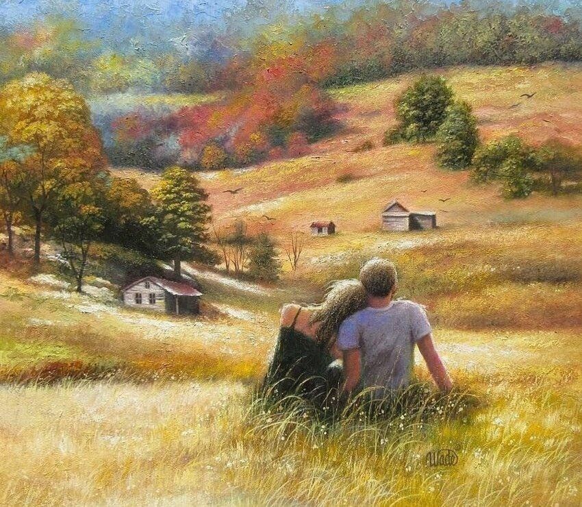 ИЛЛЮСТРАЦИЯ - КАРТИНА ХУДОЖНИКА ВИКИ УЭЙДА