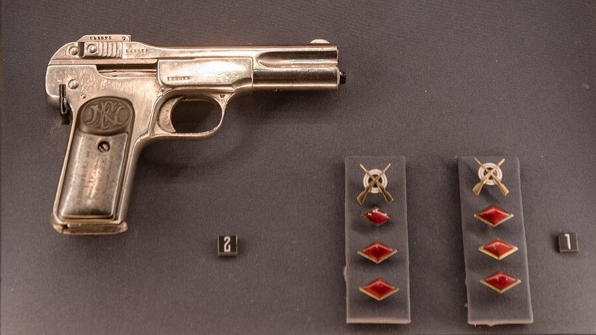 7,65-мм пистолет системы Браунинга обр. 1900 г. 1910-е гг. Бельгия. Фото © Музей «Дорога памяти»