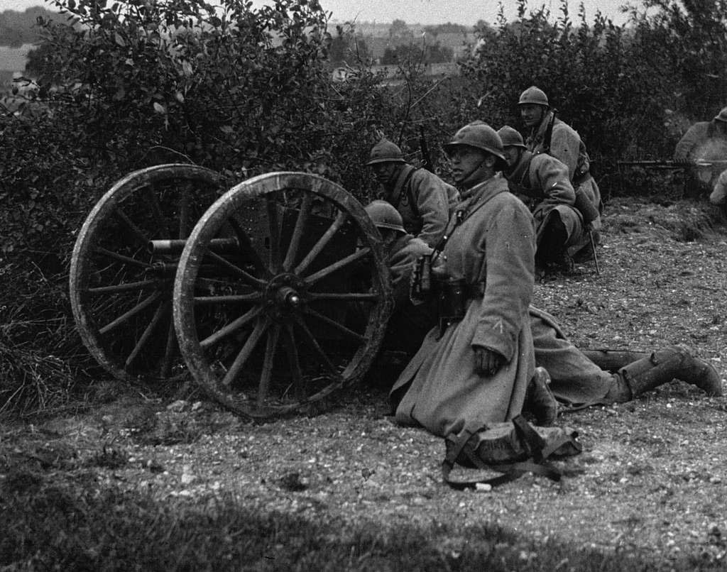 37-мм пехотная пушка Canon d'Infanterie de 37 modèle 1916 TRP,, прародитель самой массовой танковой пушки Первой мировой войны.
