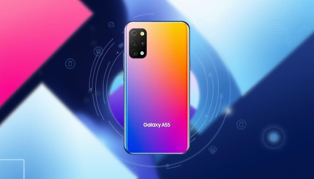 "SAMSUNG Galaxy A55 - это идеальный баланс передовых технологий и доступной цены."