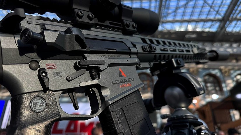     Винтовка ZOV на выставке ORЁLEXPO  Lobaev Arms