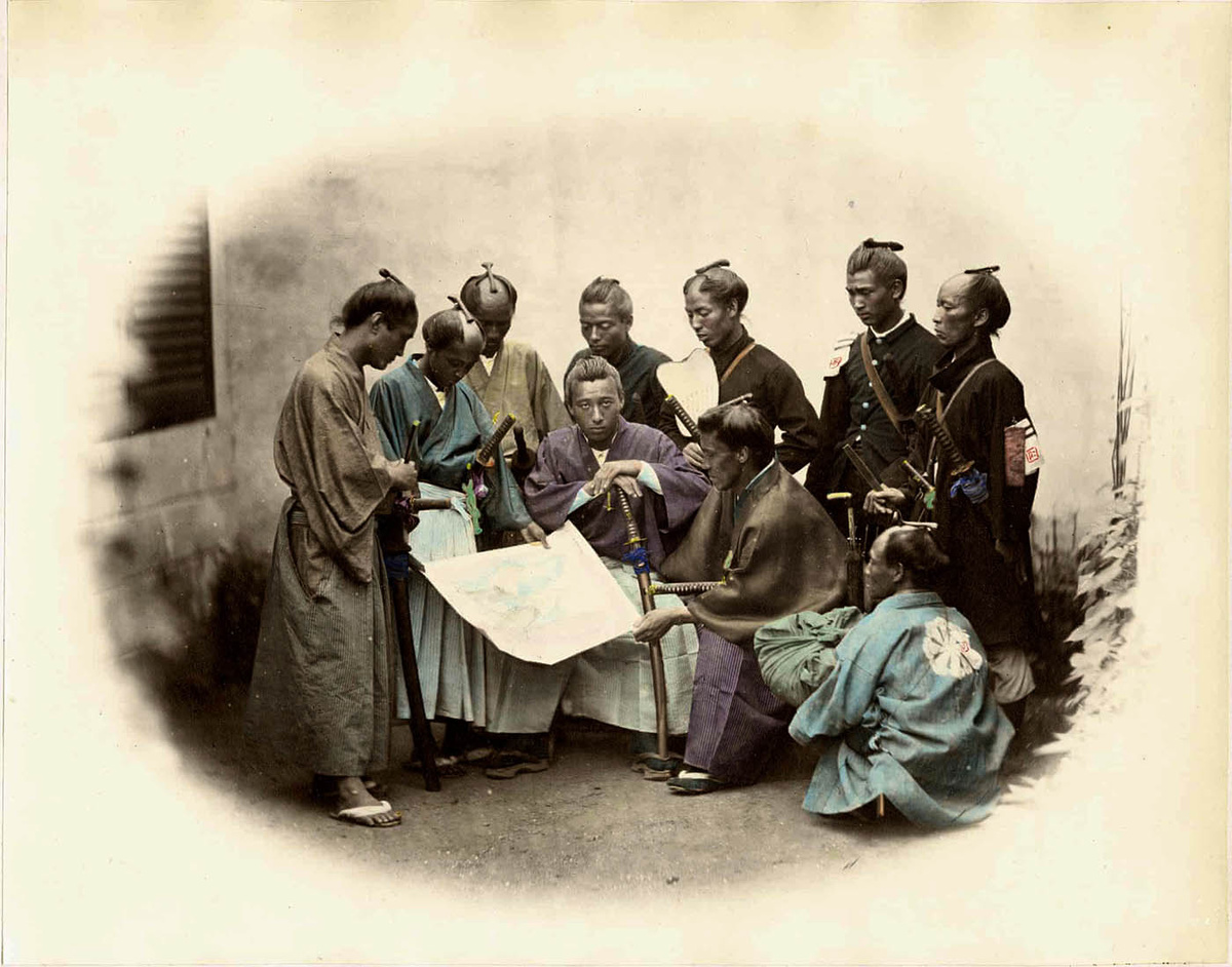 Южные офицеры, Феличе Беато, около 1867 года