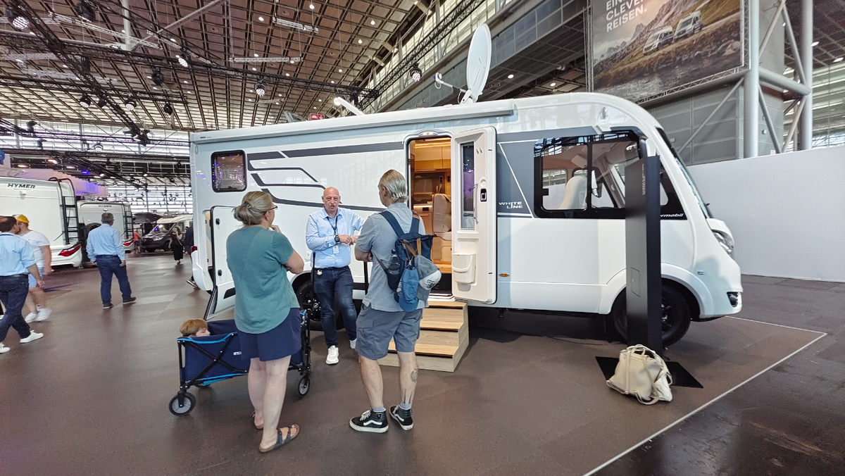 Самый популярный стенд на крупнейшей выставке автодомов в Дюссельдорфе принадлежит Hymer 