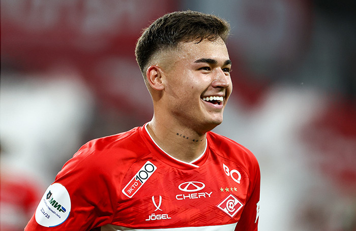    Нападающий московского «Спартака» костариканец Манфред Угальде.Михаил Терещенко/ТАСС