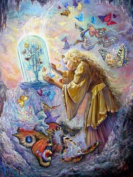 Волшебные миры Жозефины Уолл. Яндекс картинки в свободном доступе.