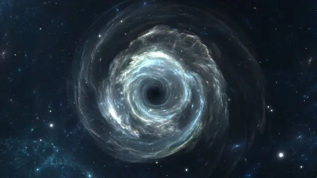 Модель предполагает, что квантовая материя скрывает сингулярность за горизонтом событий. (Иллюстративное изображение)