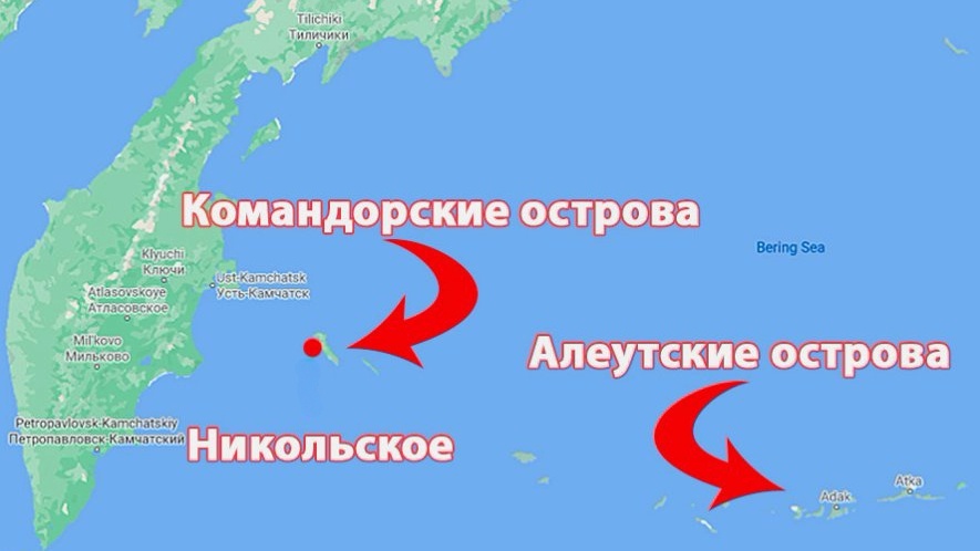 Село Никольское на карте
