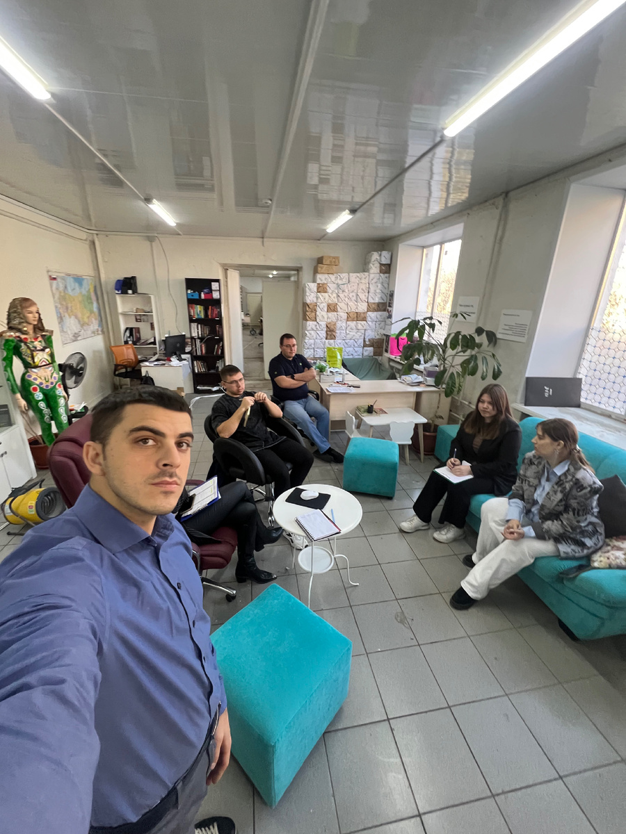 Планерка на производстве