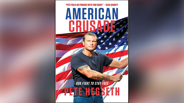    Обложка книги Пита Хегсета "Американский крестовый поход: наша борьба за свободу".