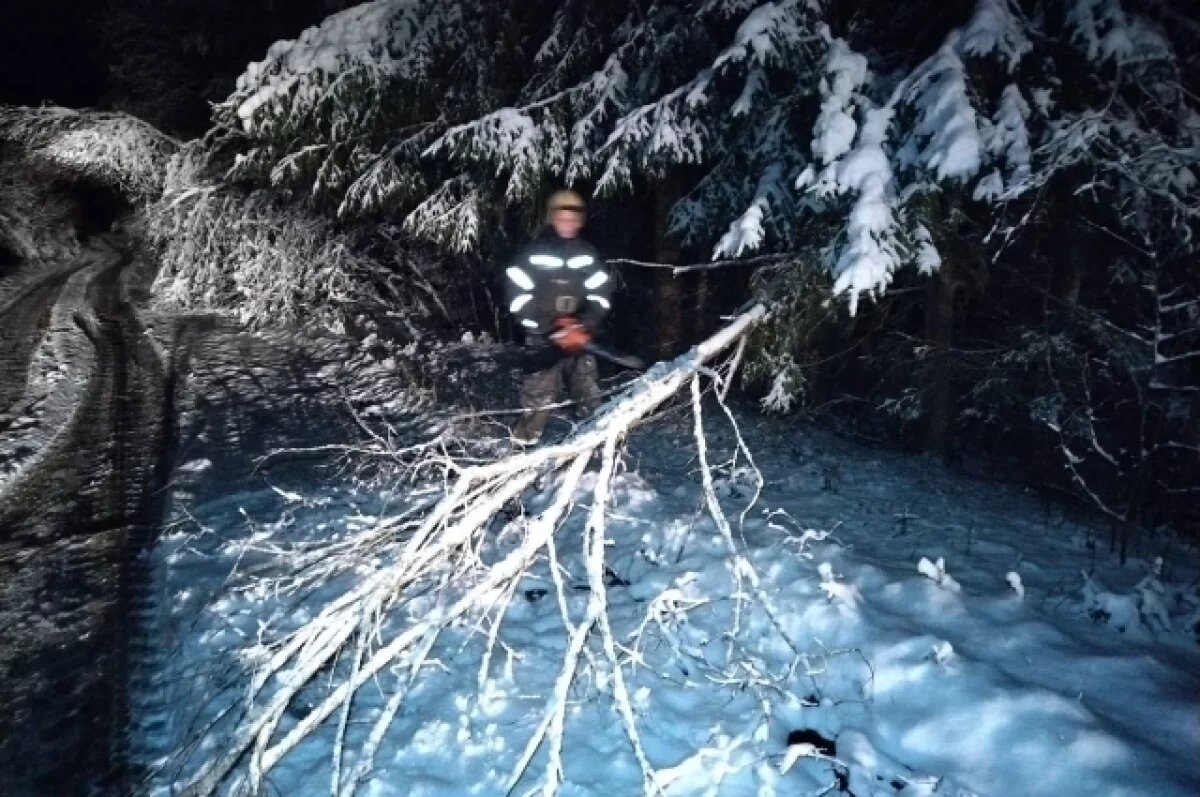    В Тверской области продолжаются работы по ликвидации последствий снегопада