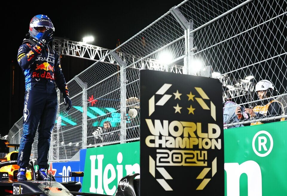    Макс Ферстаппен – четырёхкратный чемпион мира Формулы 1!Getty Images / Red Bull Content Pool