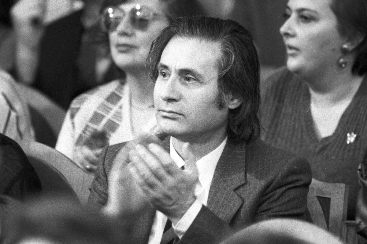    Альфред Шнитке на VIII Международном фестивале современной музыки "Московская осень", 1986 год. / Владимир Родионов/РИА Новости