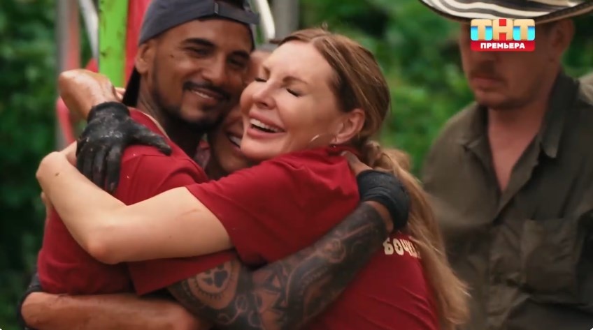 Кадр из шоу «Звезды в джунглях» 24.11.2024 