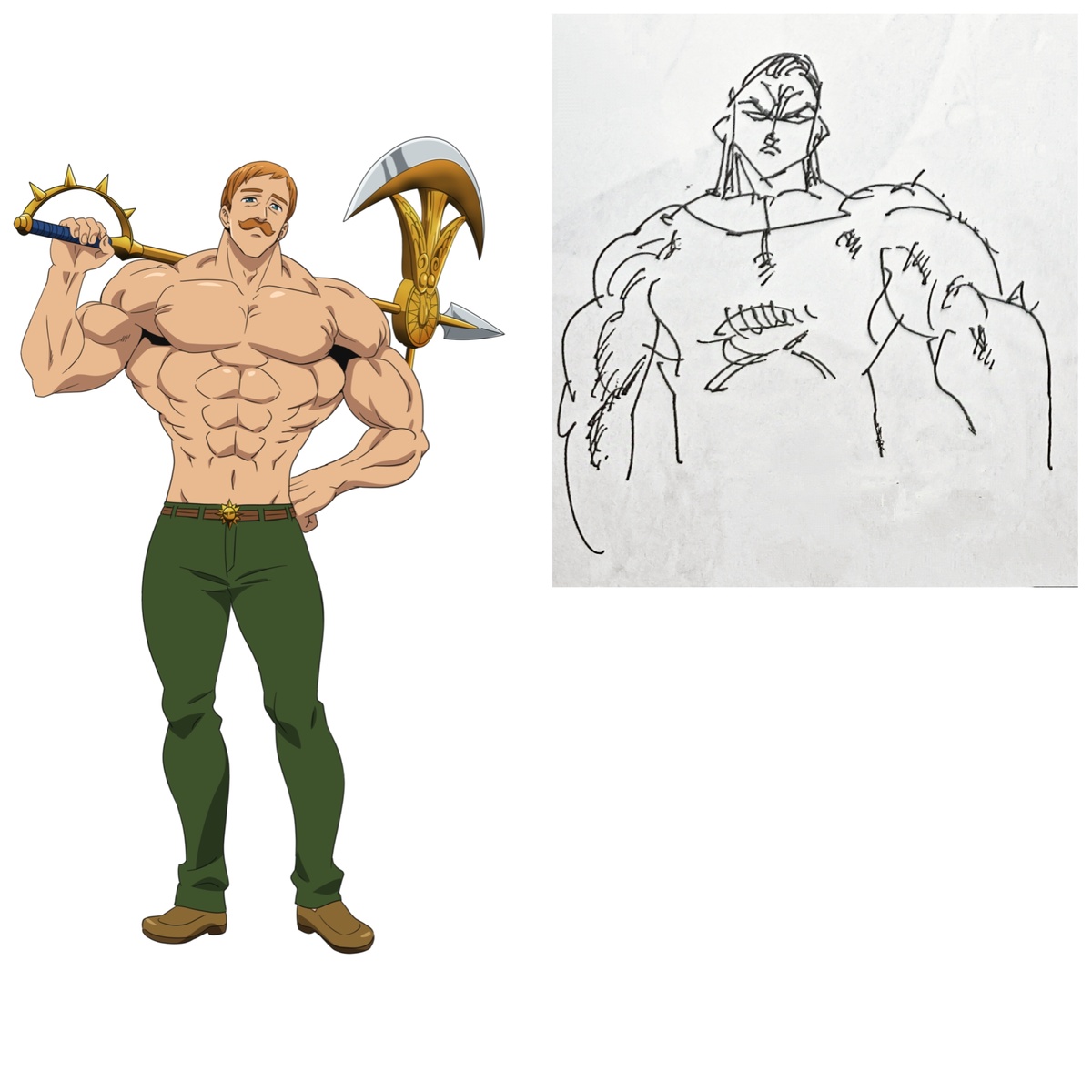 Эсканор до и после