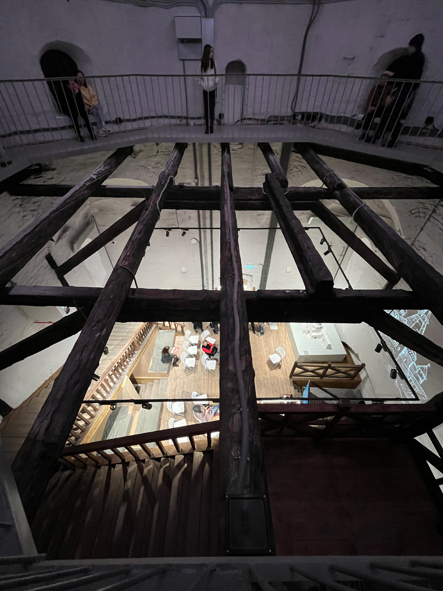 Внутри Спасской башни