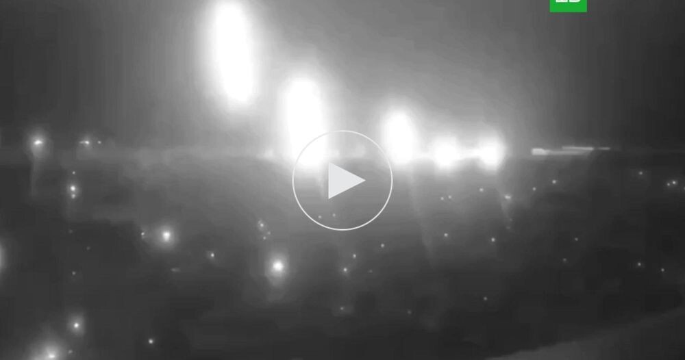 кадр атаки "орешником" .взято из интернет