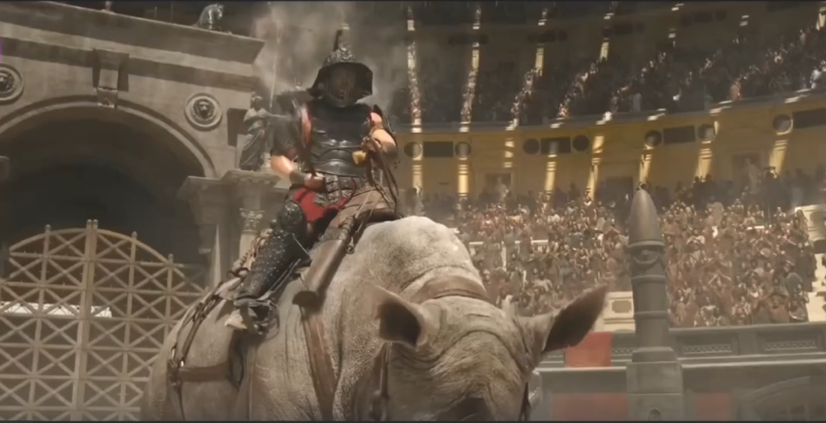 кадр из фильма "Гладиатор 2"