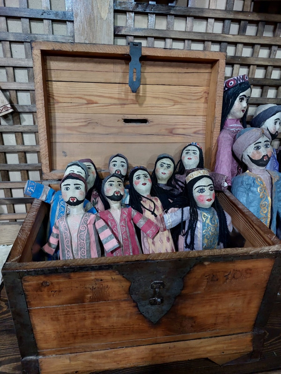 куклы из рисовой бумаги