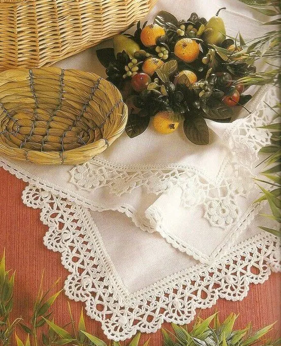 Кайма крючком