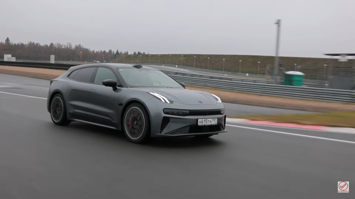 Zeekr 001 - проверяем, "жестим", но не забываем следить за уровнем тормозной жидкости...