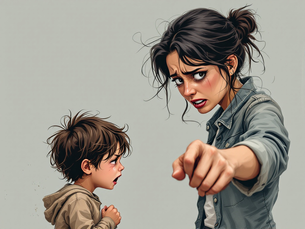 Увы, все мамы иногда выходят из себя!