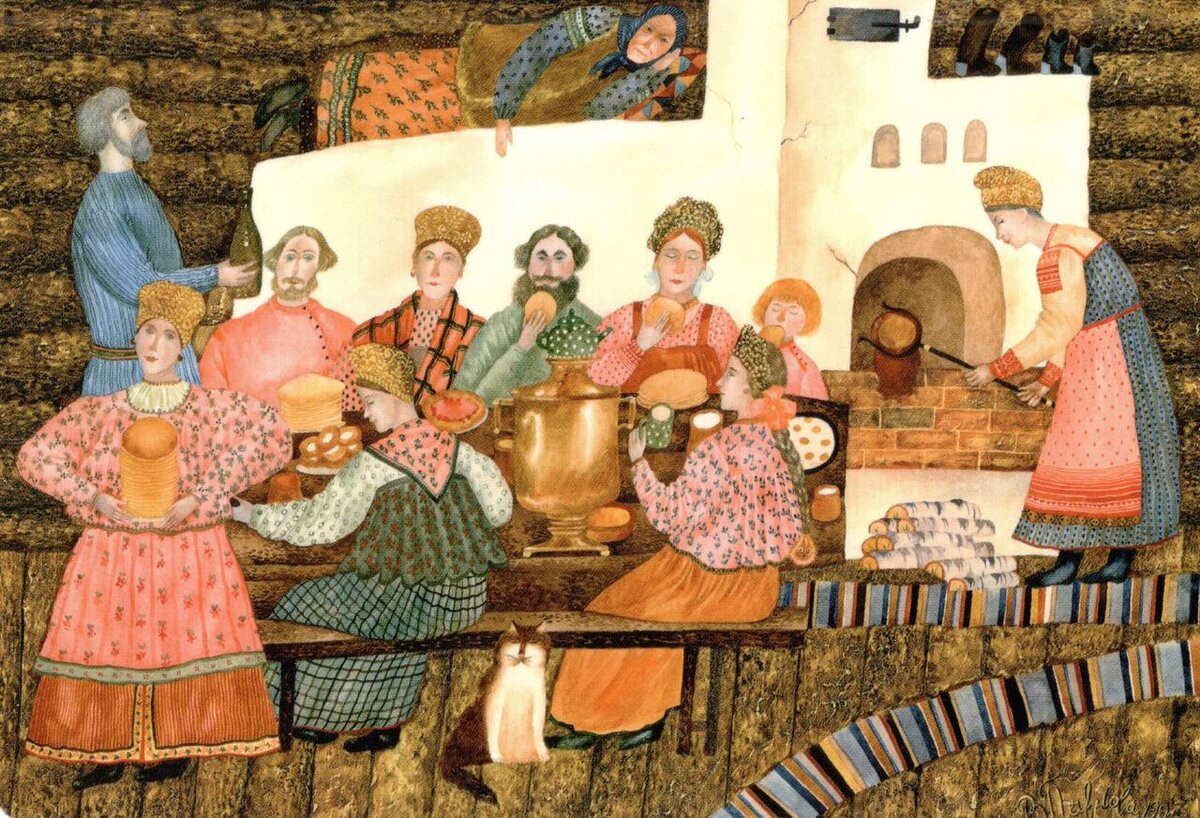 Карта «Праздник» из колоды метафорических этнокарт «Голос Предков»