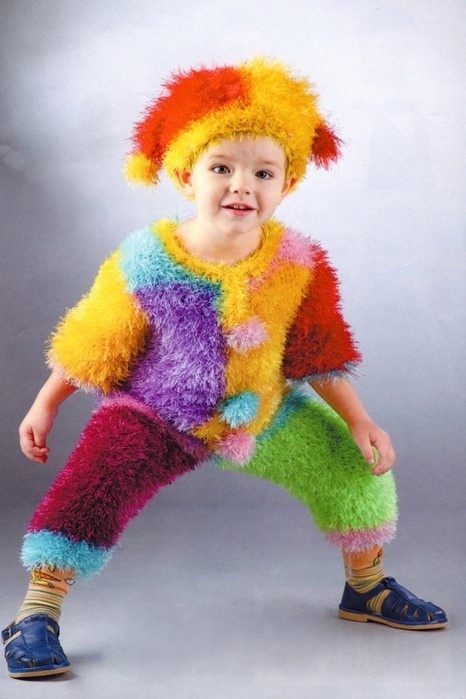 Карнавальный костюм "Петрушка"