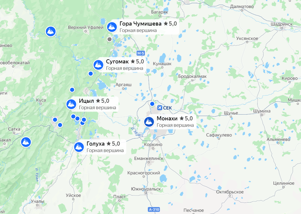 Нужно залезть хоть куда-нибудь, если еще буду в Челябинске