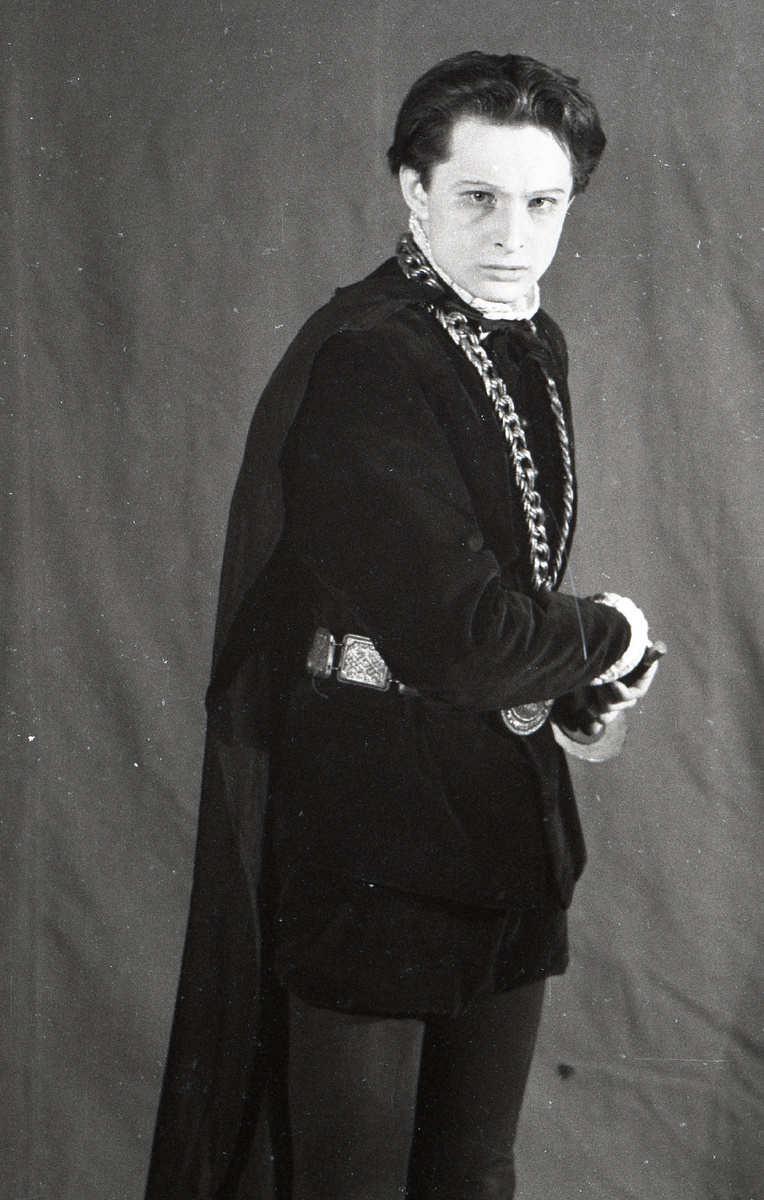 Виктор Сергачев - Гамлет. Дипломный спектакль Школы-студии МХАТ, 1956 г.
