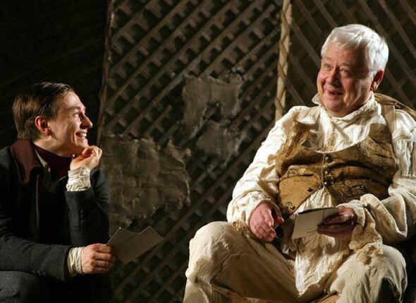 Сергей Безруков и Олег Табаков