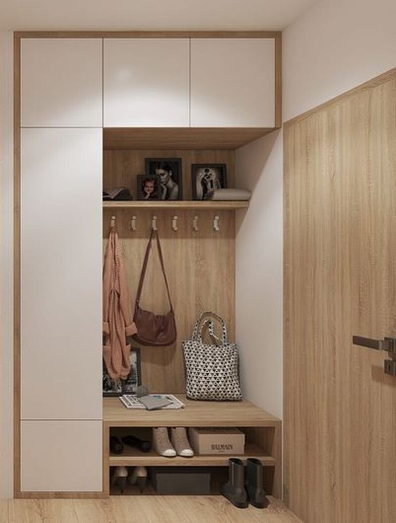 Дизайн маленькой прихожей. Фото 2.