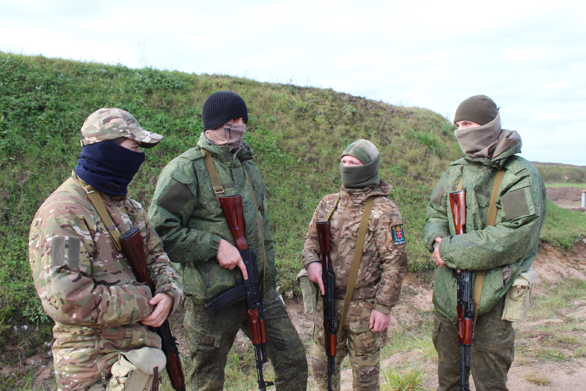 Перед выходом на огневой рубеж