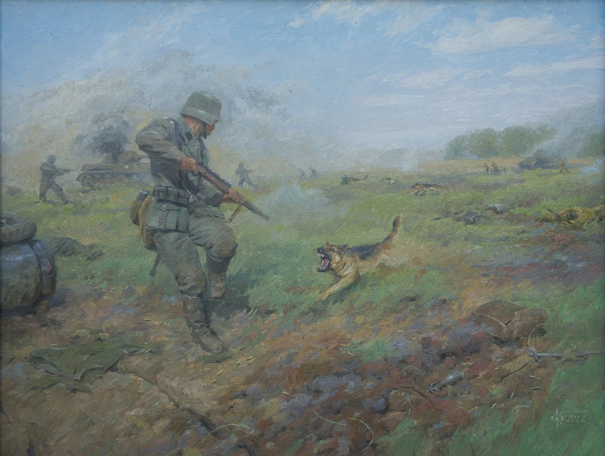 Холст, масло 50х65 см., 2022 год. 