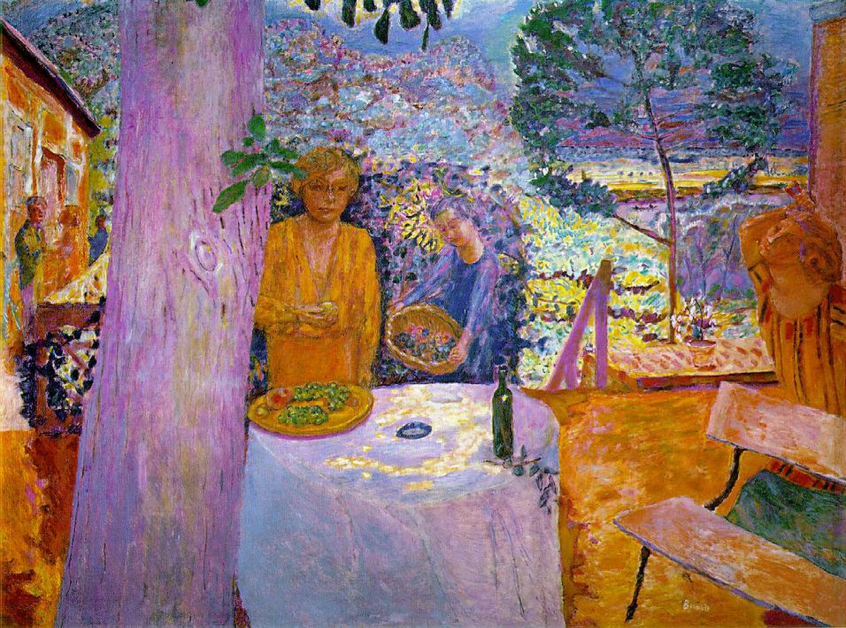 Пьер Боннар, Терраса в Верноне, 1939