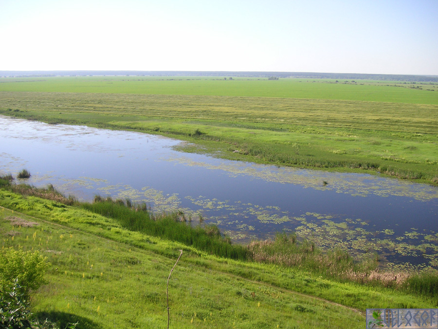 Озеро Хохловское и долина реки Оки