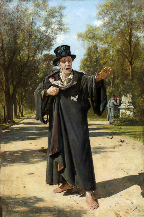  Безумный. Сумасшедший актёр. Автор работы: Скадовский Николай Львович.