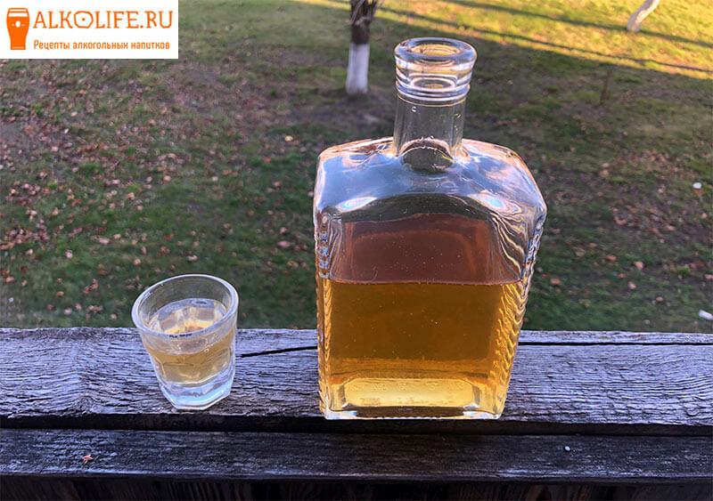 Яблочная настойка