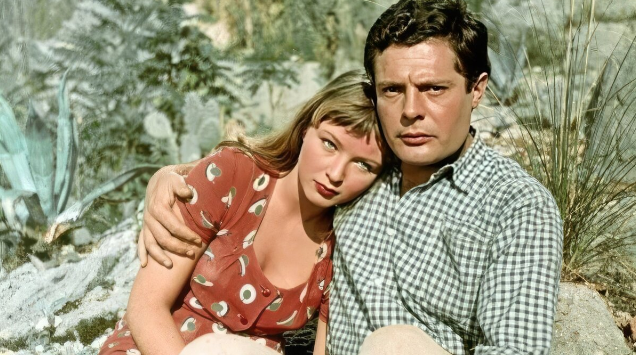 Кадр из фильма "Дни любви" (1954)