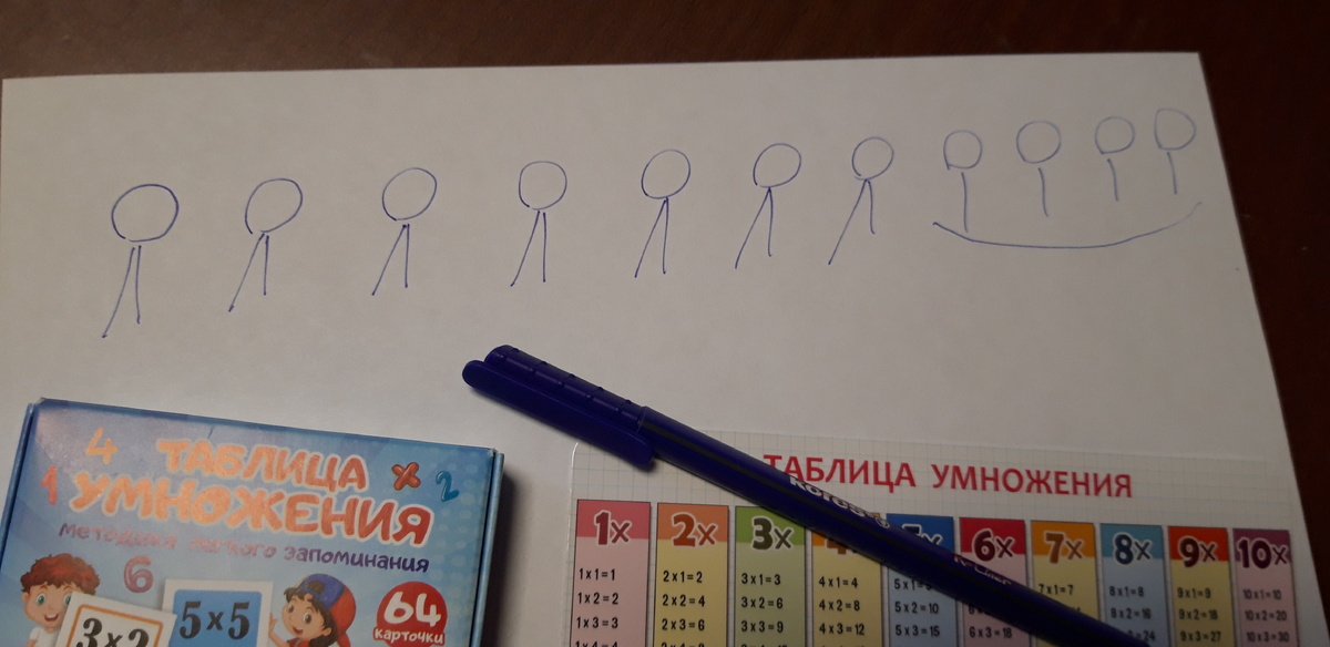 Схематический рисунок по ходу рассуждения