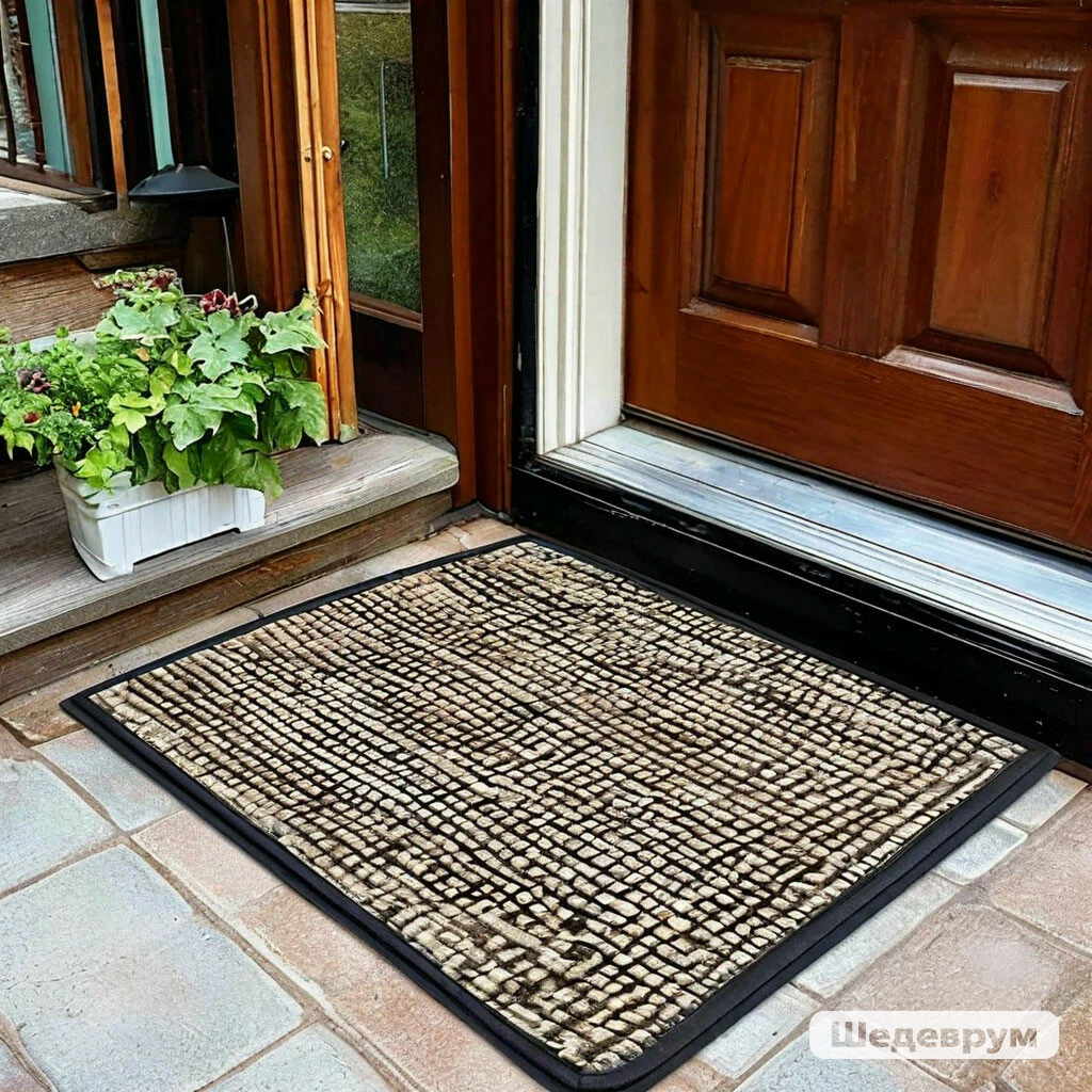Коврик у входа в дом (создан на сайте Шедеврум)