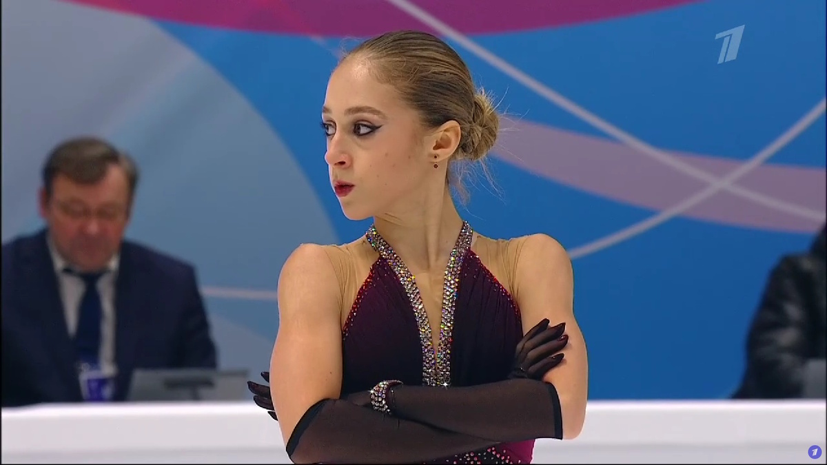 Алина Горбачева. Фото: стоп-кадр прямого эфира "Первого канала"