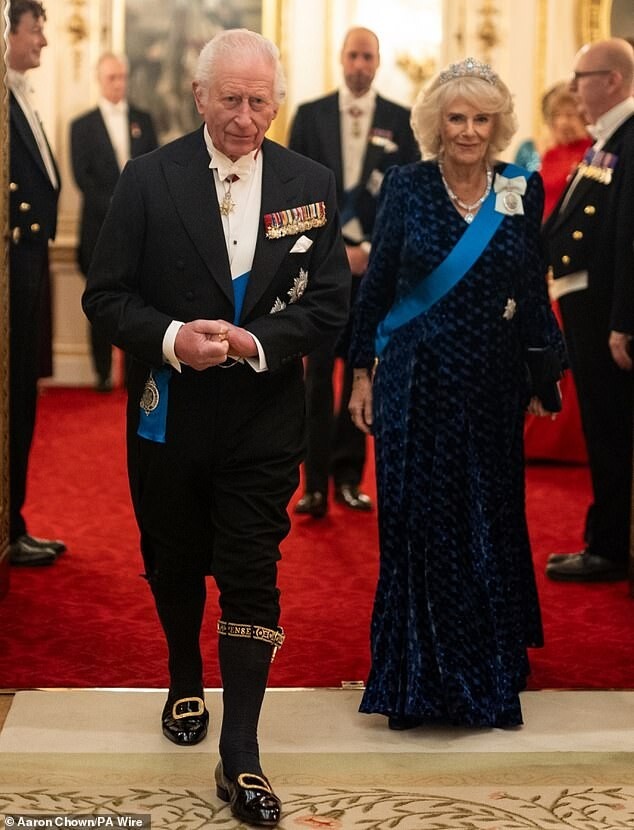 19 ноября, прием в Букингемском дворце