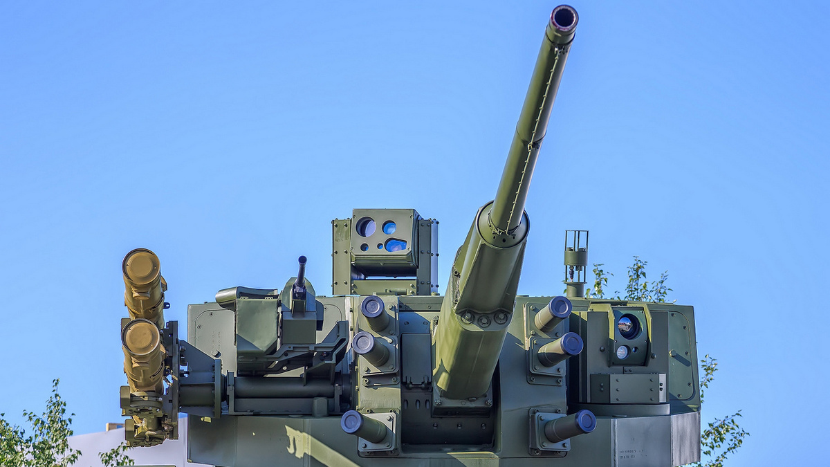 Необитаемый боевой модуль АУ220М «Байкал». Источник: Яндекс.Картинки