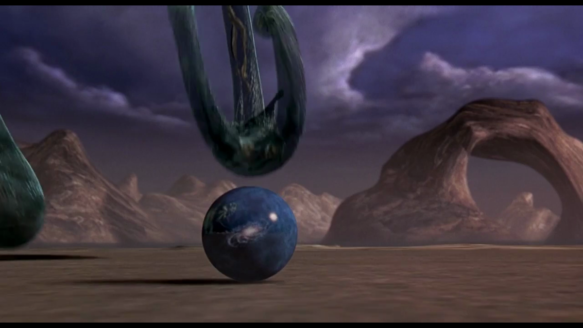 Кадр из фильма «Люди в чёрном», 1997 год, Columbia Pictures, режиссёр Барри Зонненфельд.